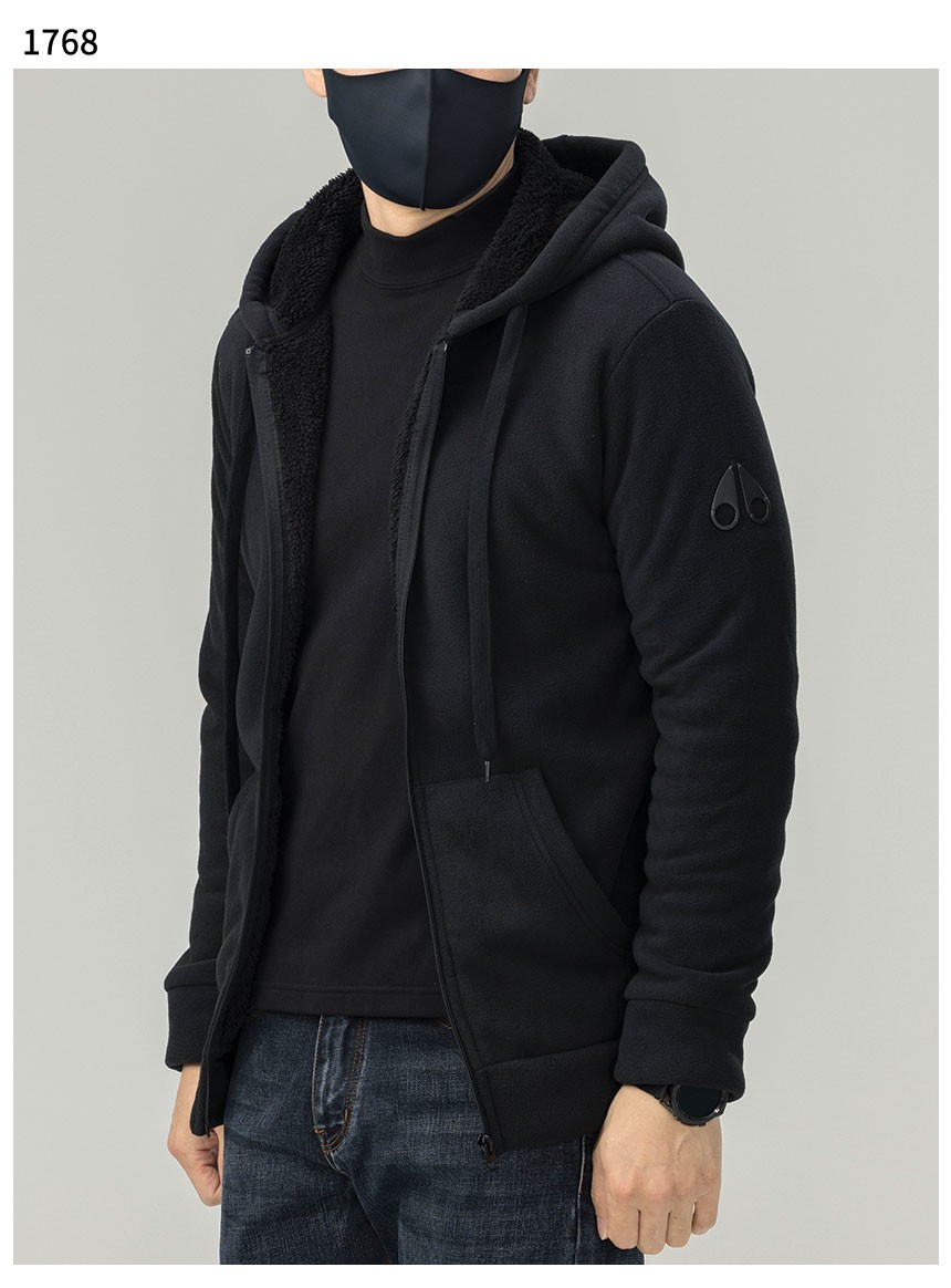 무스너클 남여공용 탈든 후드집업