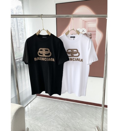 발렌시아가 남여공용 반팔 티셔츠 (해외배송)