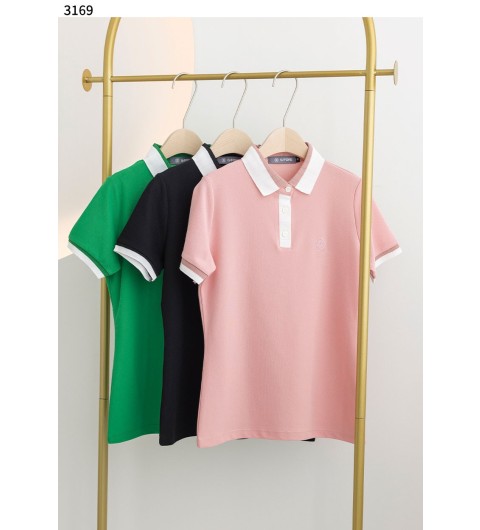 지포어  수입고급 COLLAR PIQUE POLO T-SHIRT (국내배송)