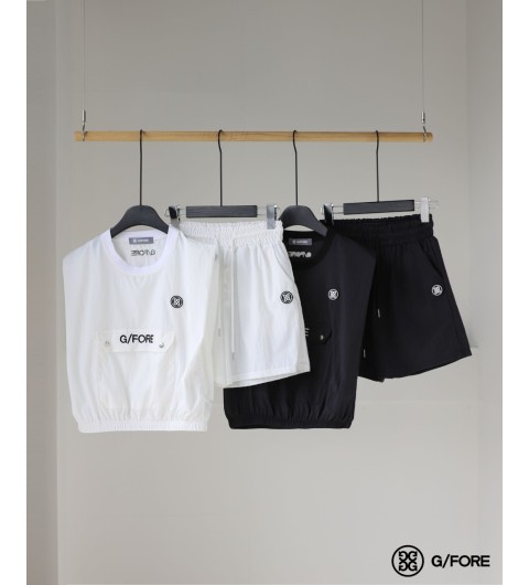 [ G/F ] 지포어 우먼 빅포켓 우븐 나시& 쇼츠팬츠 SET  (국내배송)