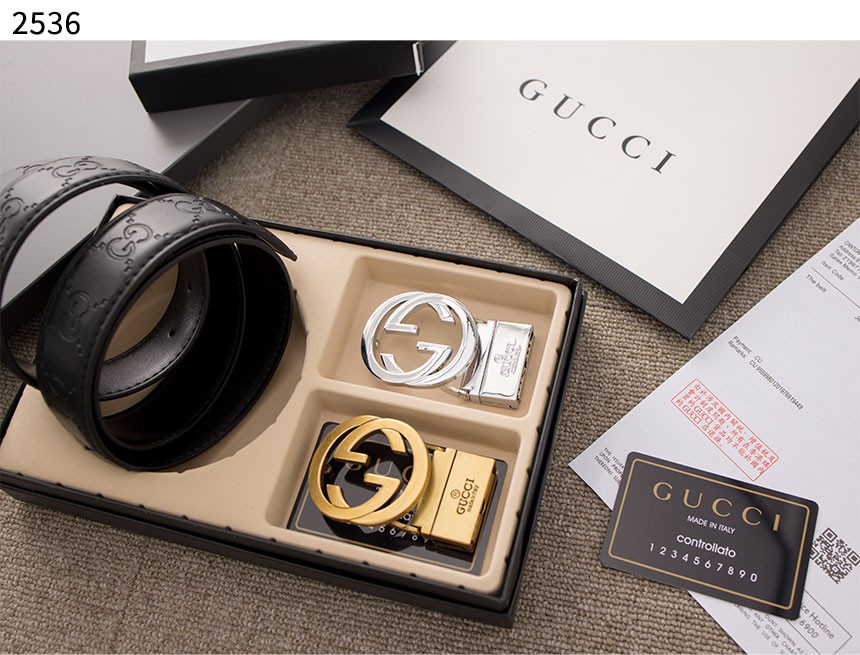 [Gucci] 수입고급 구찌 투버클 GG 마몽 벨트 (국내배송)