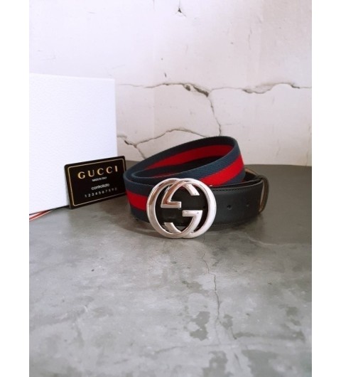 [Gucci] 구찌 삼선벨트 (국내배송)