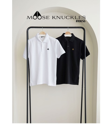 [MOOSE KNUCKLES] 무스너클 남성용 로고 피케 폴로티셔츠 (국내배송)