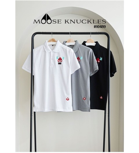 [MOOSE KNUCKLES] 무스너클 남성용 MOOSE MONSTER  폴로티셔츠 (국내배송)
