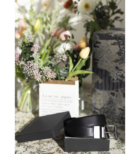 프라다 [PRADA] 수입고급 소가죽 사피아노 리버서블 양면 벨트(국내배송)