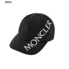 [MONCLER] 몽클레어 로고 레터링 남여공용 볼캡 블랙(국내배송)