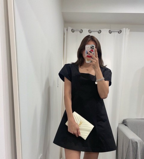 입생로랑 체인 숄더백(국내뱃송)