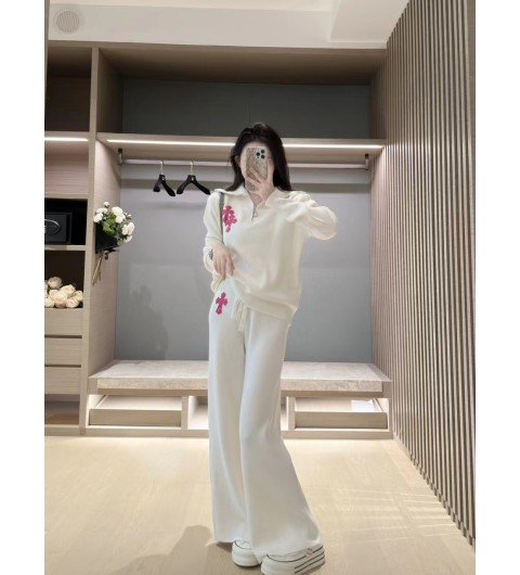 크롬하츠 여성 아노락 와이드팬츠 세트 신상입고 국내배송