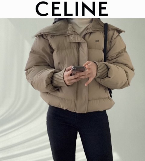 셀린느 니트빅카라 패딩 국내배송