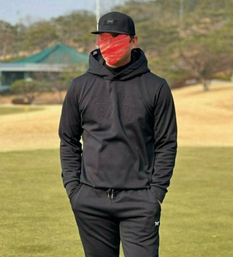 PXG맨즈 엠보로고 풀오버 후디&팬츠 기모set.국내배송