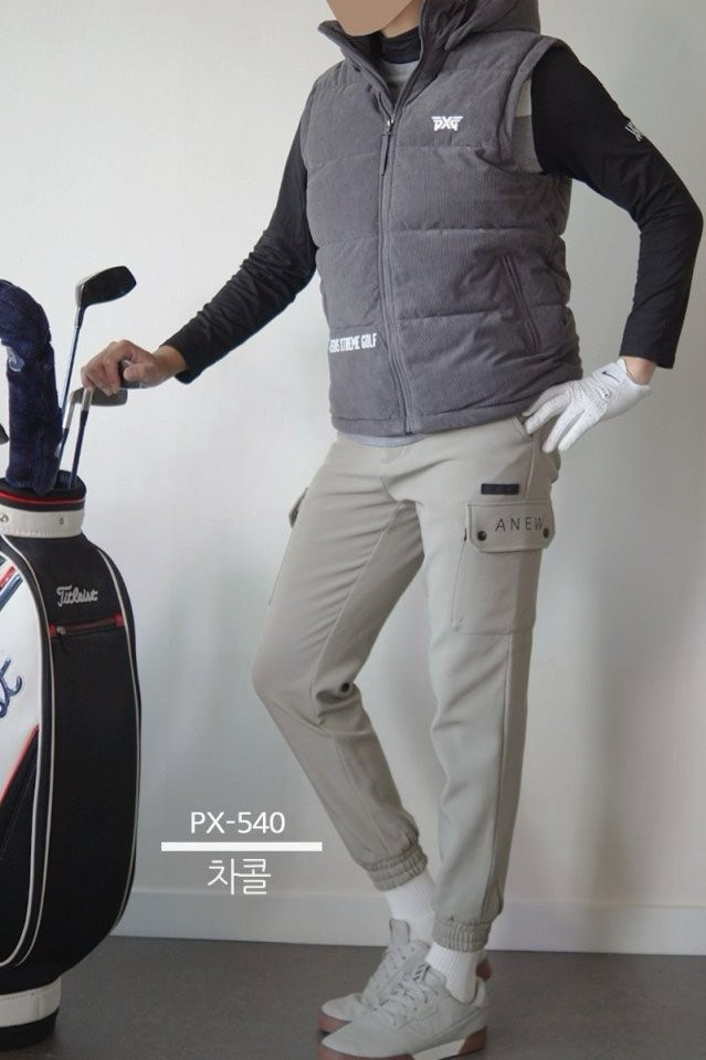 PXG-540 코듀로이패딩 베스트 국내배송