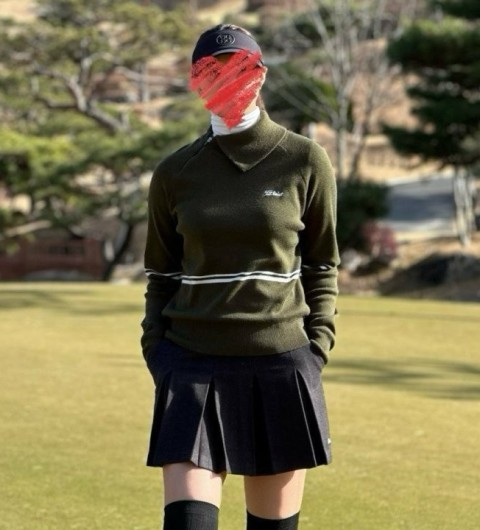 타이틀리스트 하프 집 스웨터 (WOMEN) 국내배송
