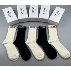 셀린느 베이직 5종 양말 국내배송