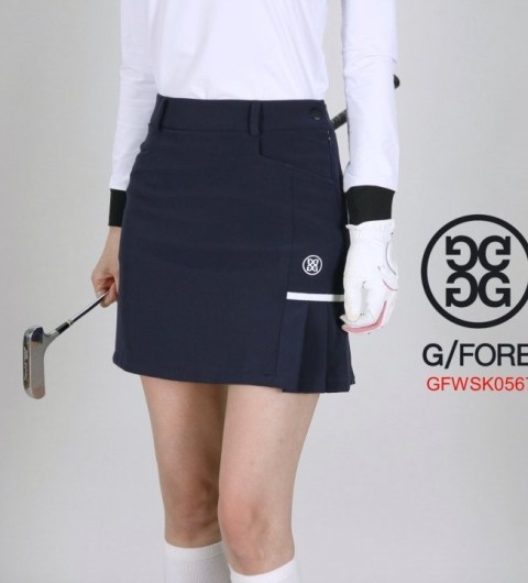 지포어 여자 GFWSK0567 라인 플리츠 스커트 치마  국내배송