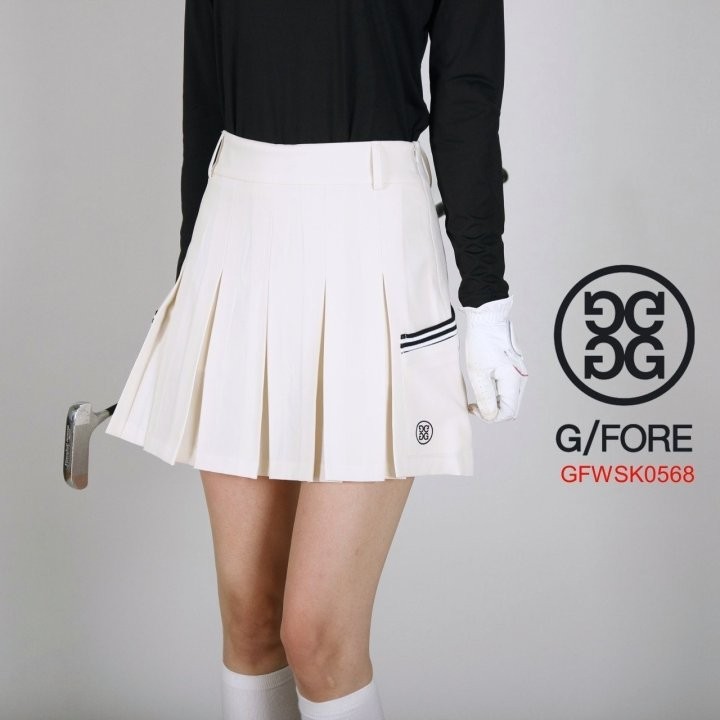 지포어 여자 GFWSK0568 포켓 플리츠 치마 스커트 국내배송
