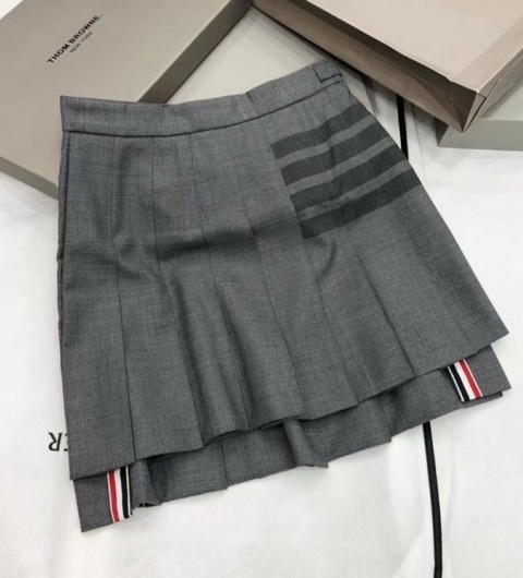 톰브라운 여성 스쿨유니폼4바 풀리츠 스커트 국내배송