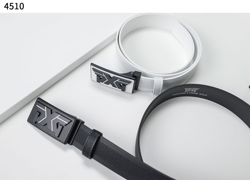 PXG 사각 엠블럼 펀칭 로고벨트 국내배송