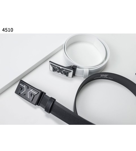 PXG 사각 엠블럼 펀칭 로고벨트 국내배송