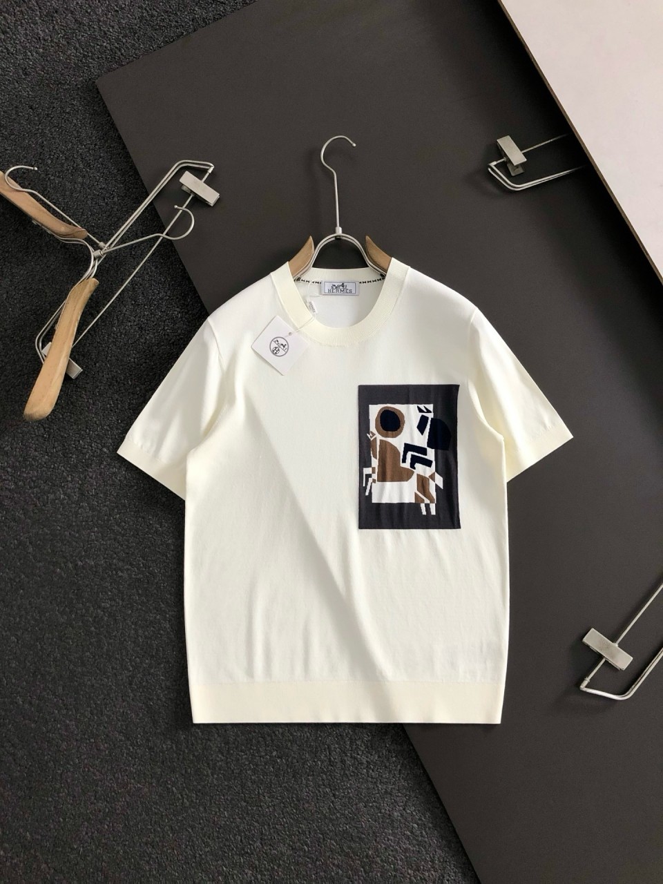 2025SS에르메스  Velky lov 니트라운드 국내배송