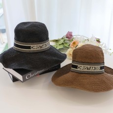 디올 리조트 라탄 버킷햇 국내배송